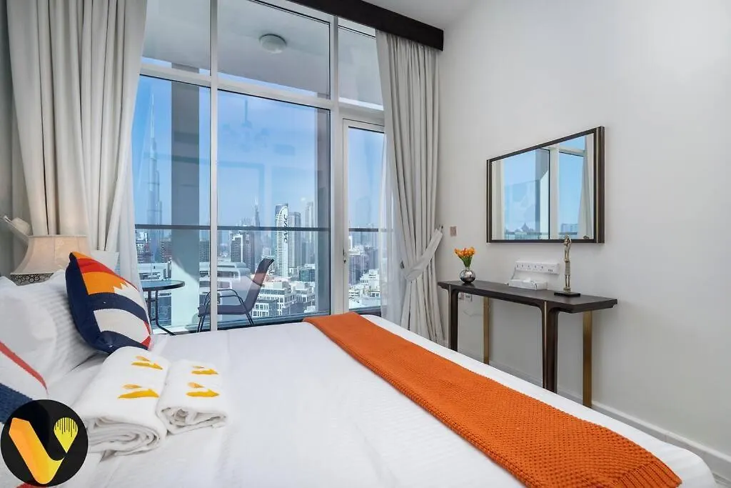 Apartment Vogue Bayz -Burj Khalifa Views Near Dubai Mall